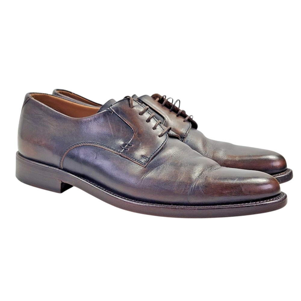 SUTOR MANTELLASSI‎  Brown Leather Men's Loafers Dress Shoes UK 8.5/US 9.5